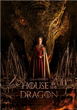 Plagát House of the dragon Rod draka: Rhaenyra Targaryen (61 x 91,5 cm) 150g