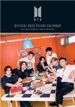 Deluxe kalendář 2023 BTS: Bangtan Boys (29,7 x 42 cm)