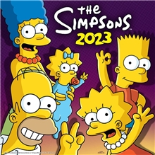 Oficiální nástěnný kalendář 2023: The Simpsons Simpsonovi (SQ 30,5 x 30,5 61 cm)