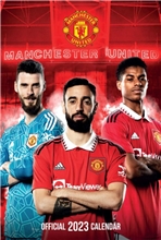 Oficiální nástěnný kalendář 2023: FC Manchester United (A3 29,7 x 42 cm)