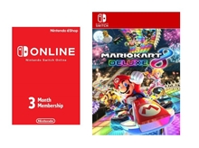 Mario Kart 8 Deluxe (Code) + Nintendo Switch Online 3-month Individual Membership (SWITCH)