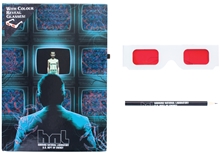 Blok A5 s ceruzkou a brýlemi Netflix Stranger Things: Hawkins Lab (14,8 x 21 cm)
