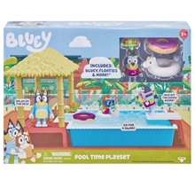 Figurka a bazén Bluey - Pool Time Playset