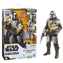 Star Wars - Galactic Action: Mandalorian and Grogu Figure