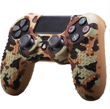 Silikonový obal ve stylu brown Camouflage (PS4)