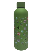 Minecraft Stainless Steel Bottle - Green (500 ml)