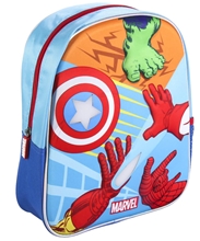Detský blikajúci batoh Marvel: 3D Avengers (7,5 litra 25 x 31 x 10 cm)