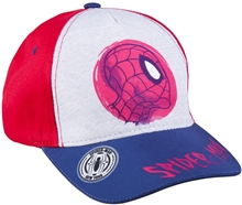 Detská čiapka Marvel Spiderman: Tvár Spidermana (obvod 53 cm)