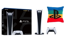PlayStation 5 825GB - Digital Edition - Biela (PS5) + vankúš