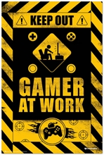 Plagát Gameration: Gamer At Work (61 x 91,5 cm)
