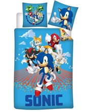 Jednolôžkové obliečky Sonic the Hedgehog (140 x 200 cm)