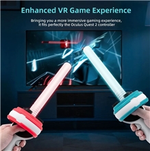 Lightsaber Gamepad Handle pro ovladače Oculus Quest 2 - biely
