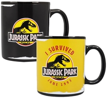 Proměňovací hrnek Jurassic Pak Jurský park: They Are Real (objem 400 ml)