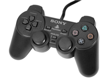 Sony PS1 Dualshock Controller Black (PS1) (BAZAR)