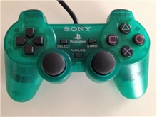 Sony Dualshock Controller Transparent Green (PS2) (BAZAR)