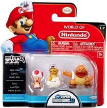 World of Nintendo Micro Land - Super Mario Bros: Red Toad, Lakitu and Super Sumo Bro