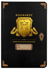 Poznámkový A5 blok Harry Potter: Erb Bradavic (14,8 x 21 cm)
