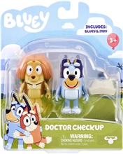 Figurky Bluey 2-Pack - Lekárske vyšetrenie