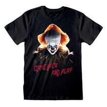Pánske tričko IT Chapter 2: Come Back And Play (XL) černé bavlna