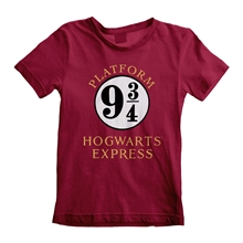 Detské tričko Harry Potter: Hogwarts Express (5-6 rokov) bordová bavlna