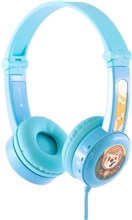BuddyPhones Travel - detské cestovné slúchadlá, skladacie - modré