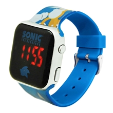Detské hodinky LED Sonic the Hedgehog