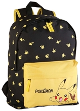 Batoh Pokémon: Pikachu (18 litrov 31 x 42 x 14 cm) čierna látka