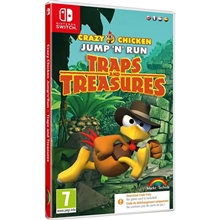 Crazy Chicken: Traps And Treasures (Code In A Box) (SWITCH)