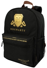 Harry Potter: Bradavický štít Batoh (14 litrov 26 x 38 x 14 cm) čierny polyester
