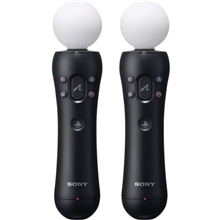 Pohybové ovládače Sony PlayStation Move Controllers 2-Pack (PS3/PS4) (BAZAR) - GRADE A