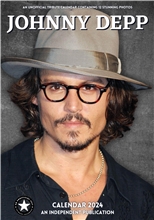 Nástenný kalendár 2024: Johnny Depp Piráti z Karibiku (A3 29,7 x 42 cm)