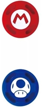 Joy-Con Analog Stick Caps - Super Mario - Mario a houbička (SWITCH)