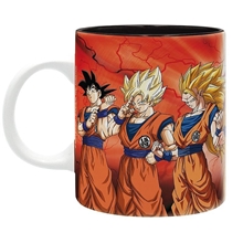 Hrnek Dragon Ball - Goku transformations