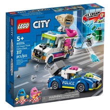 LEGO® CITY 60314 Policajná naháňačka so zmrzlinárskym autom