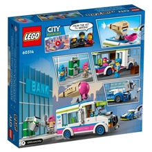 LEGO® CITY 60314 Policajná naháňačka so zmrzlinárskym autom