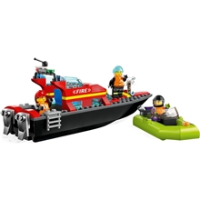 LEGO® CITY 60373 Hasičská záchranná loď a čln
