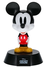 Dekoratívna svietiaca plastová figúrka Disney: Mickey Mouse (výška 10 cm)