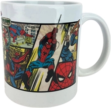 Keramický hrnček Marvel: Retro Spider-Man Panels (objem 315 ml)