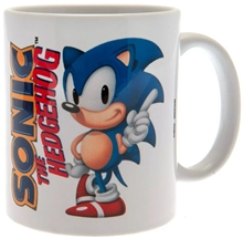 Keramický hrnček Sonic The Hedgehog: Klasická herná ikona (objem 315 ml)