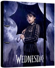Krúžkový zakladač Premium Netflix Wednesday: Umbrella (28 x 32 x 4 cm)