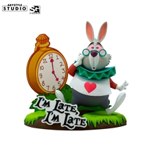 Abysse Disney: Alice in Wonderland - White Rabbitt Statue