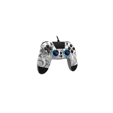Gioteck Ps4 Vx4+ Wired Controller With Audio Jack Led, White