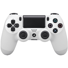 Ovladač Sony Dualshock 4 V2 (bílý) (PS4) (BAZAR)