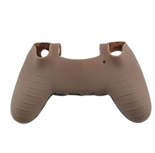 Silikonový obal na ovladač - Brown + Black Camo (PS4)