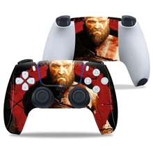 Protector Skin Sticker For PlayStation 5 Controller - God of War: Kratos (PS5)