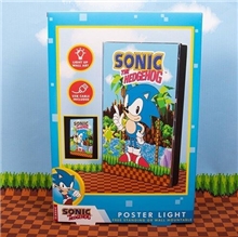 Sonic svietiaci plagát (29,70  x 21,00 cm)