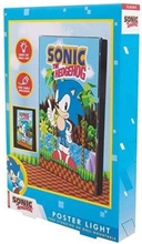 Sonic svietiaci plagát (29,70  x 21,00 cm)