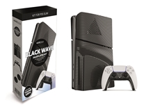 PS5 Slim Black Wave Faceplates Kit (PS5)