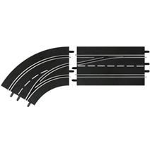Carrera Slot Accessories - DIGITAL 124/132 - Lane change curve left, Out to In (20030363)