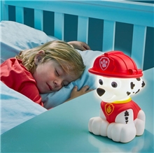 Paw Patrol - Marshall nočné svetlo a baterka